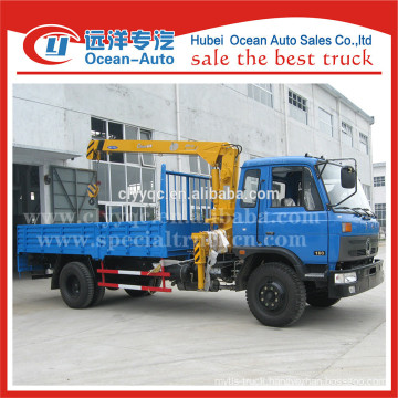 Small hydraulic Telescopic kunckle boom truck with crane for sale